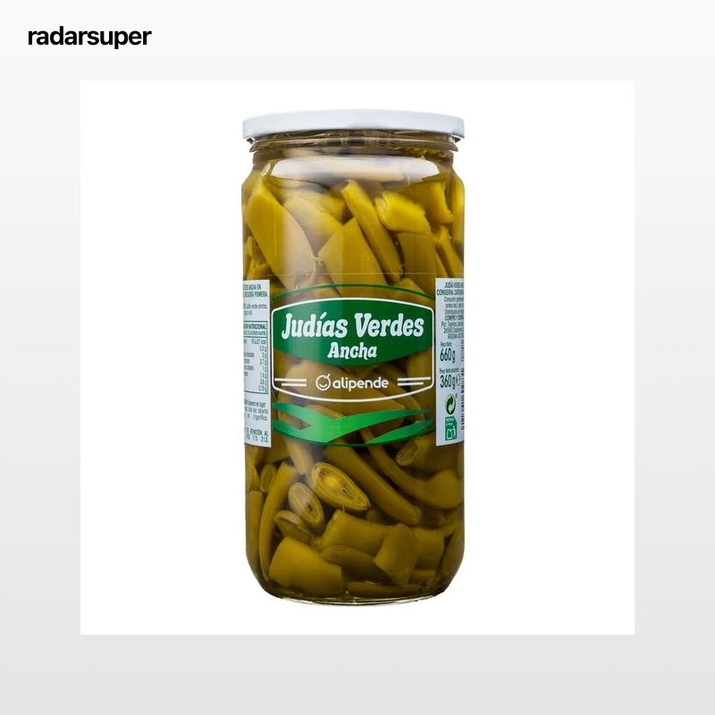 Judías verdes anchas sin gluten Alipende 360g
