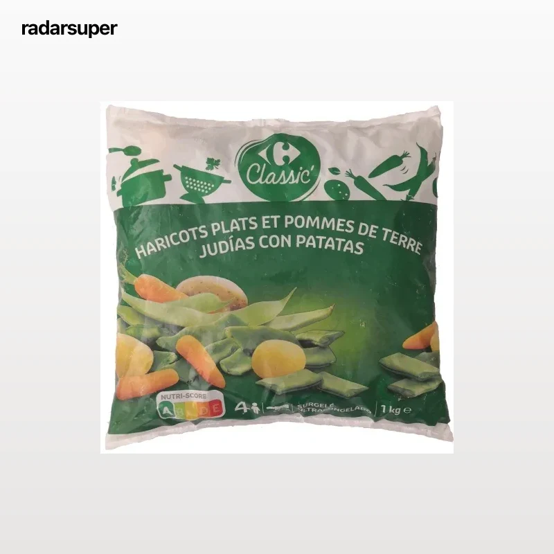 Judías verdes con patata Classic Carrefour 1 kg