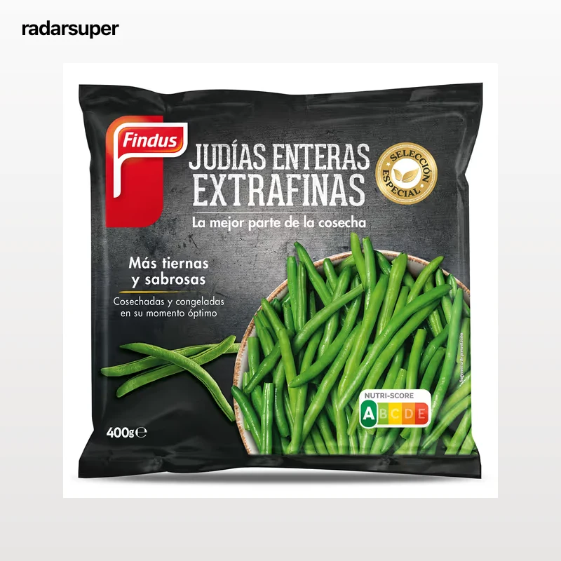 Judías verdes extrafinas Findus 400 g