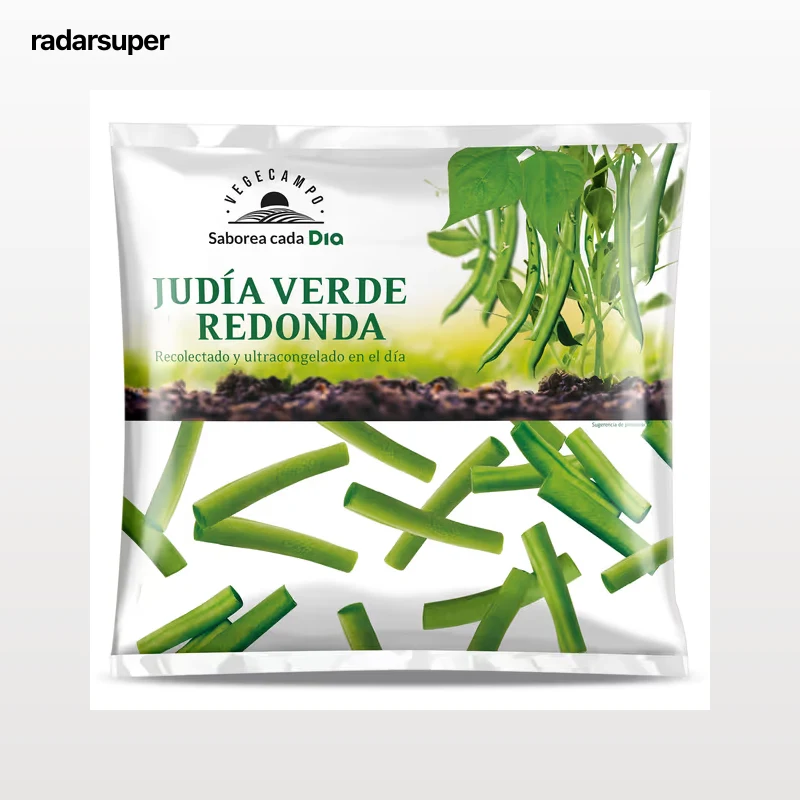 Judías verdes redondas Dia Vegecampo 1 Kg