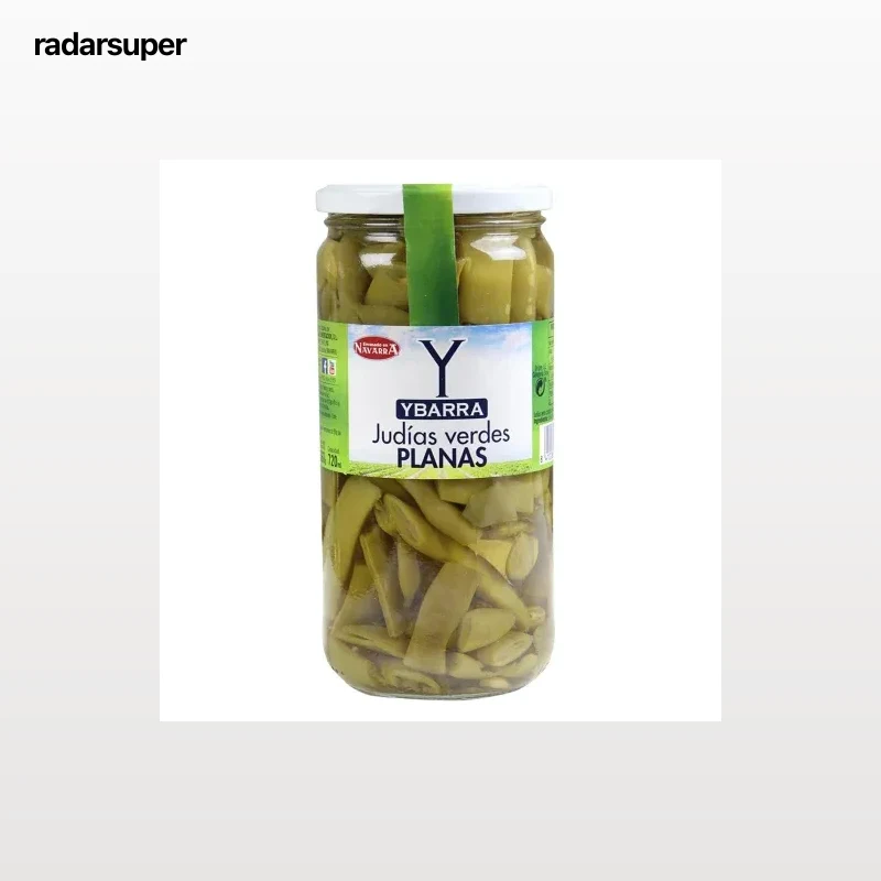 Judías verdes troceadas al natural La Hacienda de Ybarra 360 g.