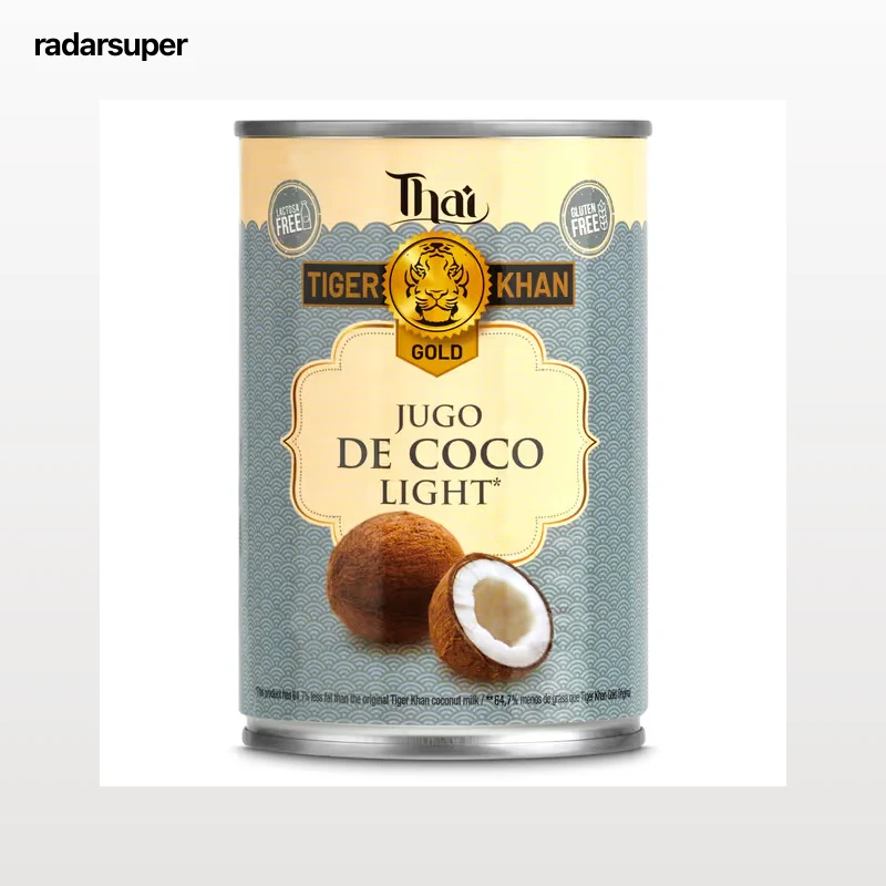 Jugo de coco light Tiger Khan 400 g