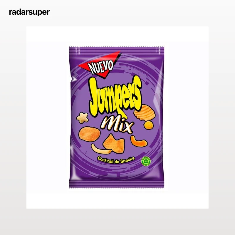 JUMPERS Surtido de productos de aperitivos fritos y horneados 100 g.