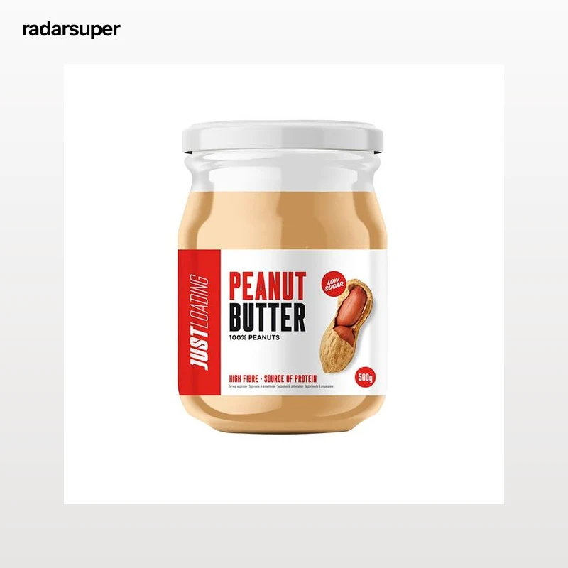 JUST LOADING Crema de cacahuete sin azúcares añadidos LOADING 500 g.