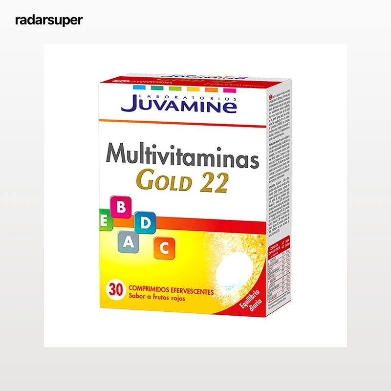 JUVAMINE Multivitaminas Gold 22  30 uds.