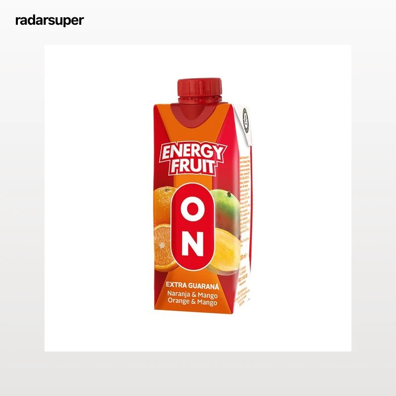 JUVER Néctar de naranja y mango brick 330 ml.