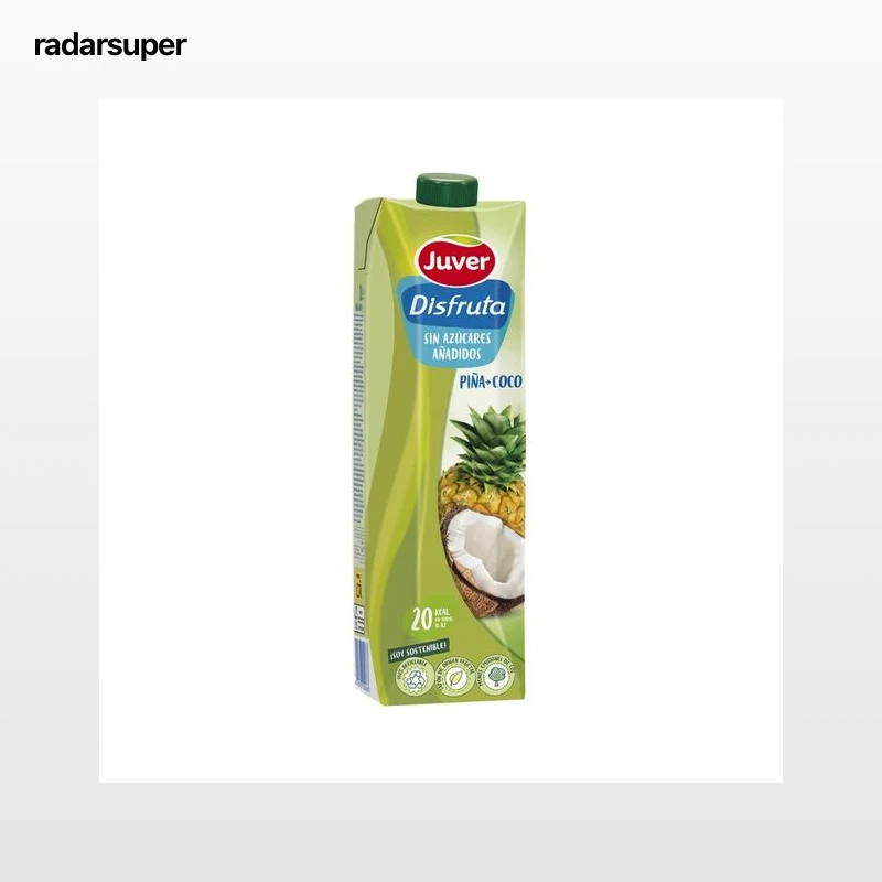 JUVER Néctar de piña y coco 1 l.