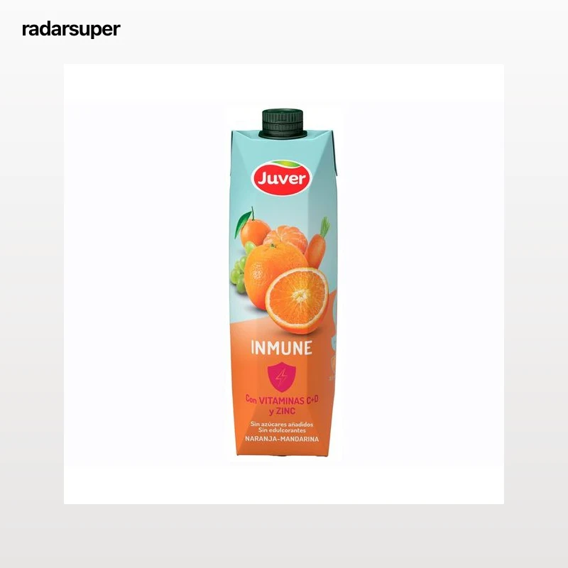 JUVER Zumo de naranja y mandarina 1 l.