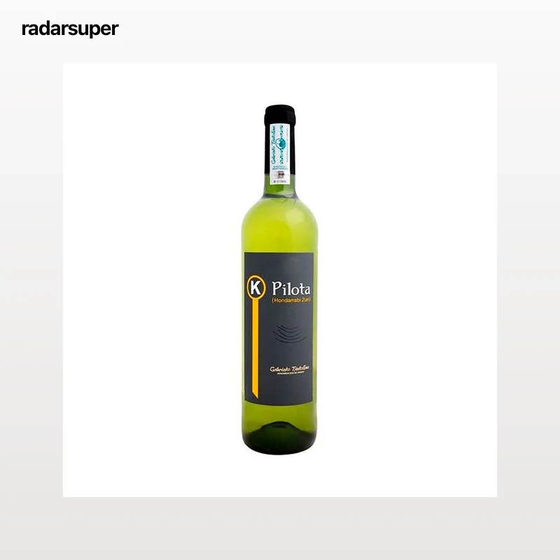K PILOTA Vino blanco Txakoli con D.O. Getario Txakolina botella de 75 cl.