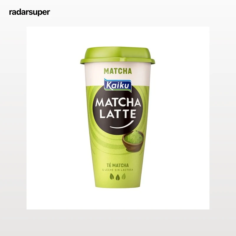 KAIKU Matcha Té matcha con leche sin lactosa 230 ml.