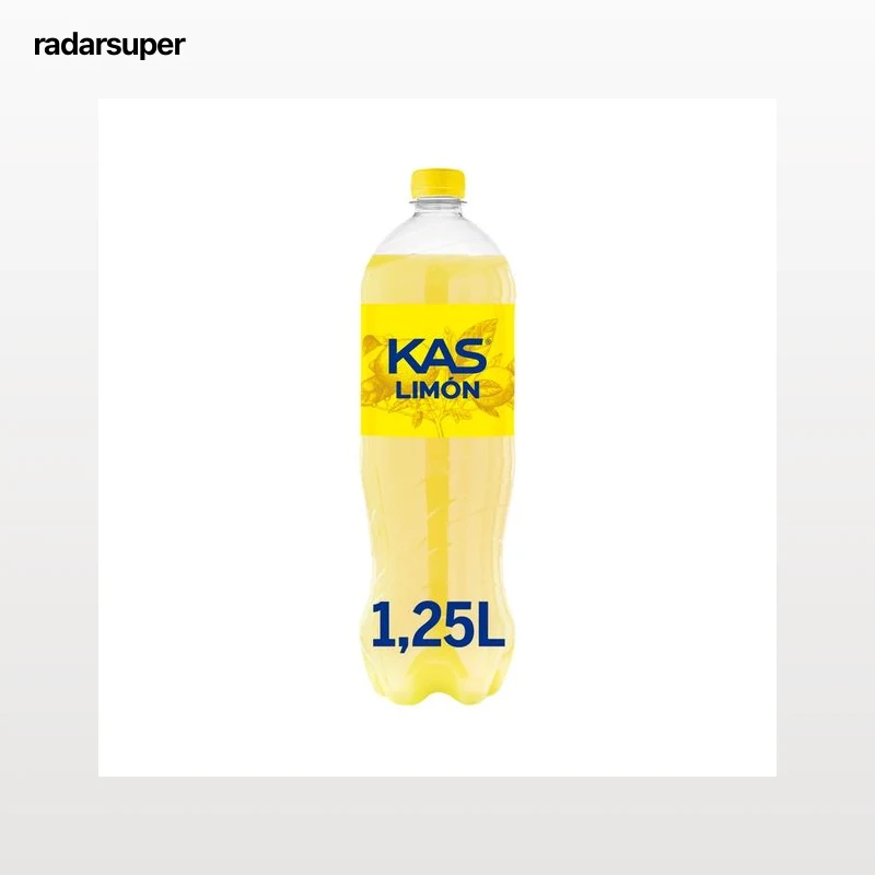 KAS Refresco de limón botella 1,25 l.