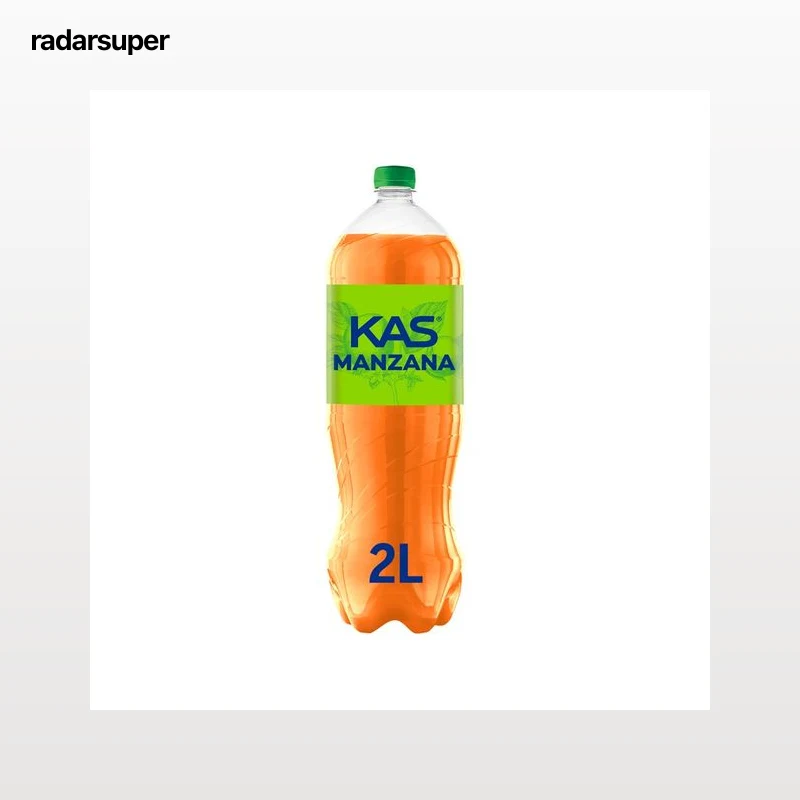 KAS Refresco de manzana botella 2 l.