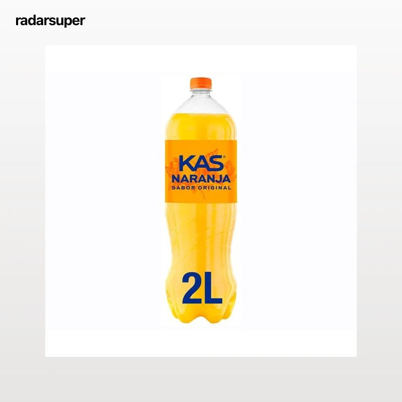 KAS Refresco de naranja botella 2 l.