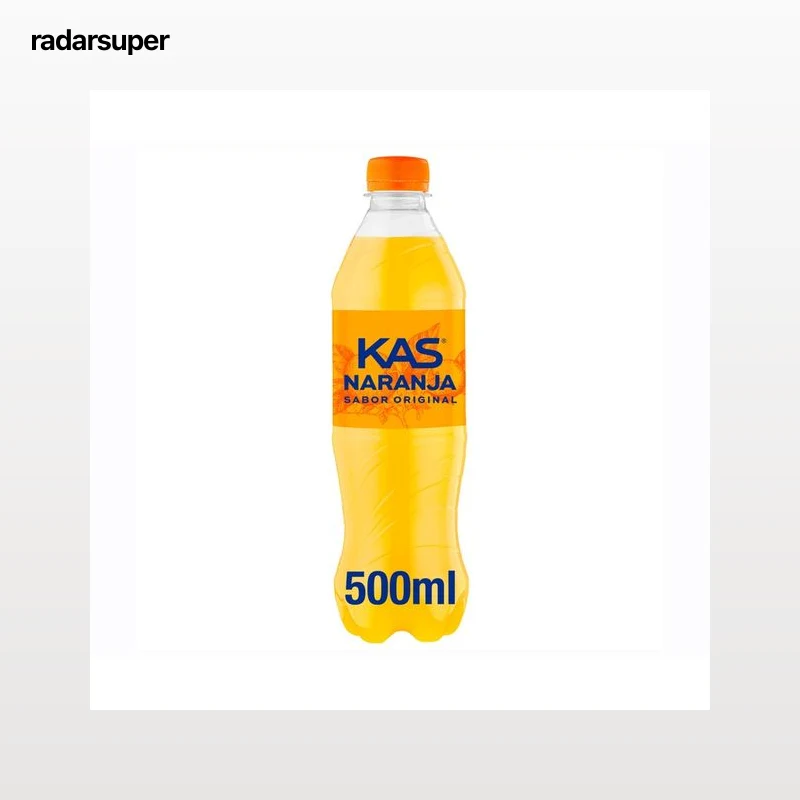 KAS Refresco de naranja botella 500 ml.