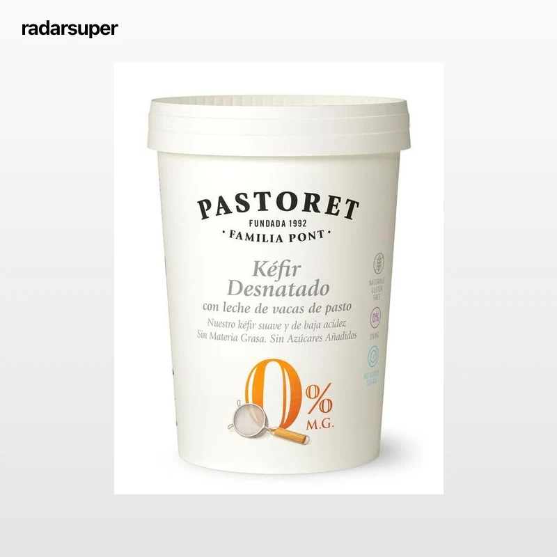 Kéfir 0% MG Pastoret 500g leche de vaca de pasto