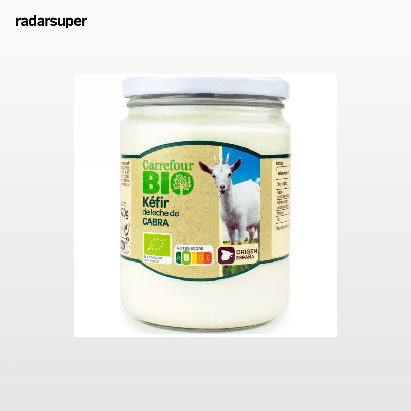 Kéfir de cabra ecológico Carrefour Bio 420 g.
