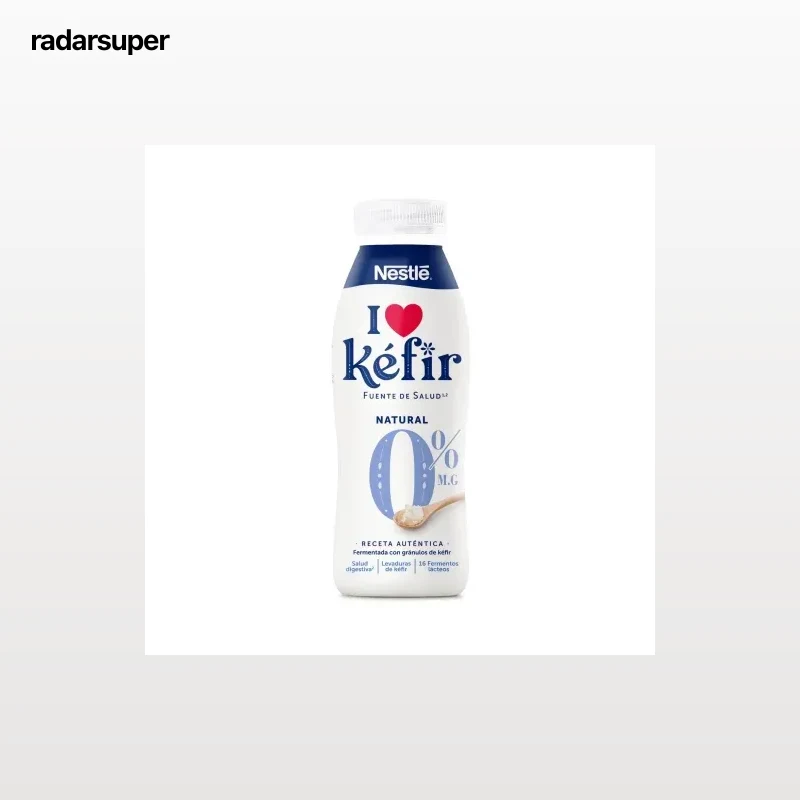 Kéfir desnatado líquido natural Nestlé 500 g.