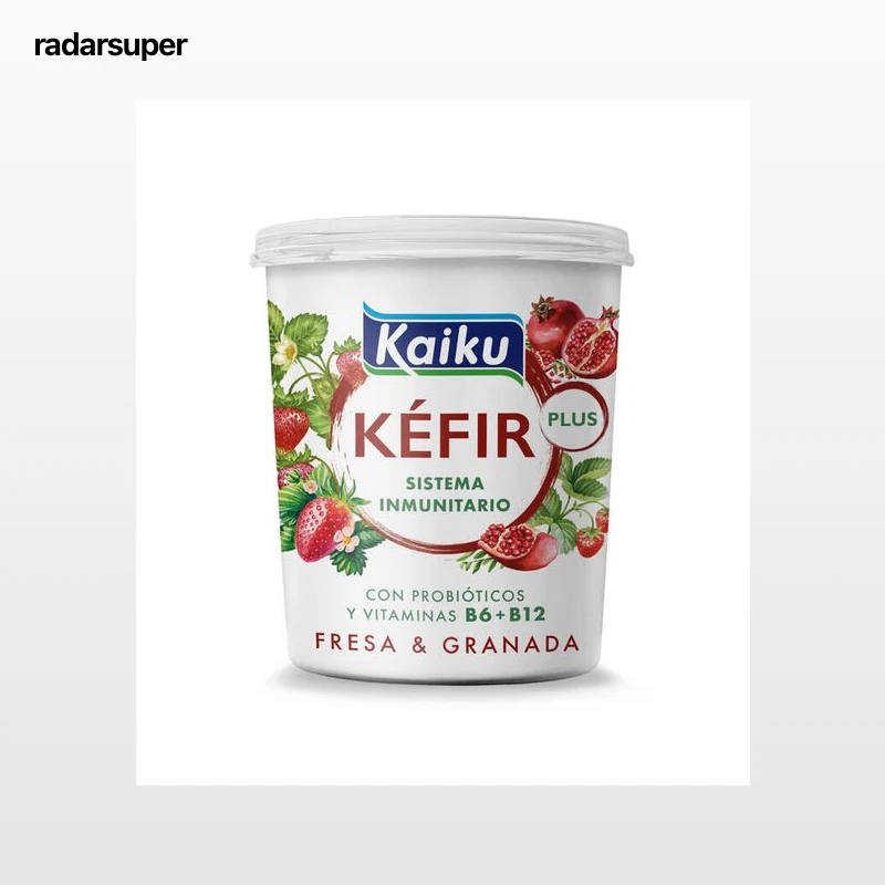 Kéfir fresa y granada 350 g