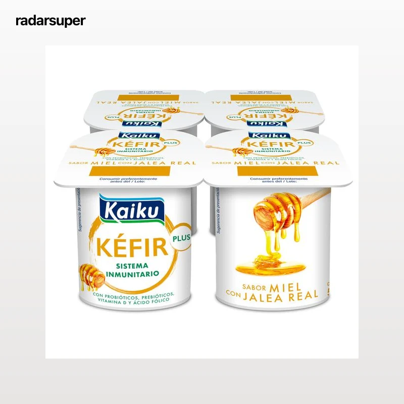Kéfir Kaiku jalea real-miel 4x125g