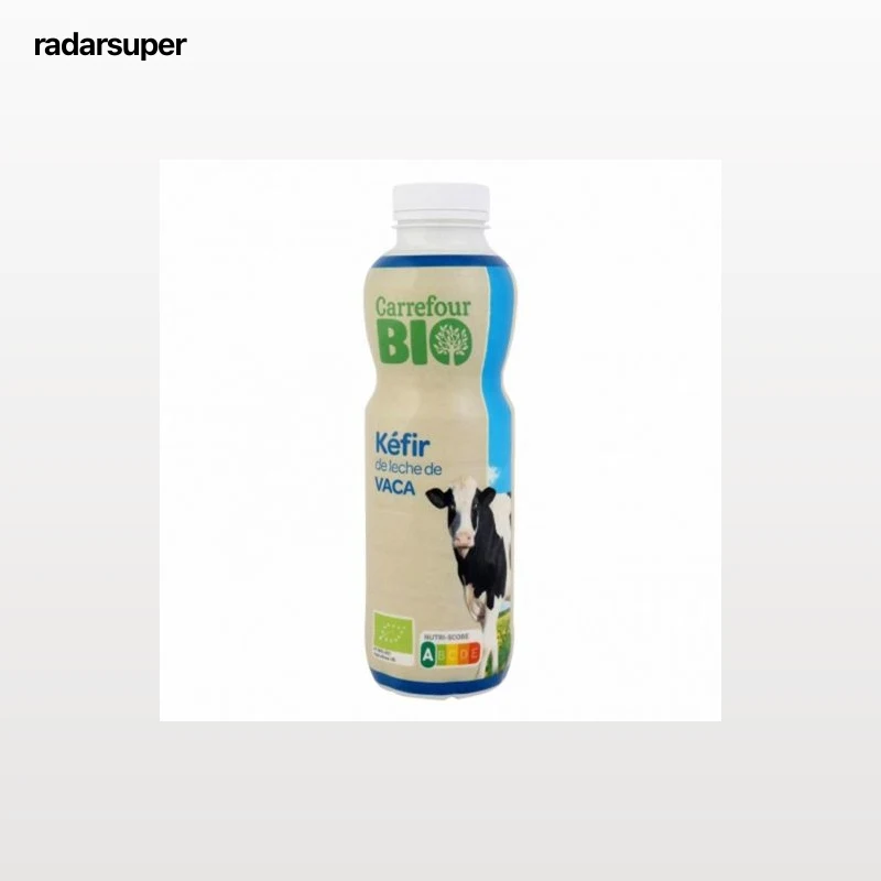 Kéfir líquido natural ecológico Carrefour Bio 500 g.