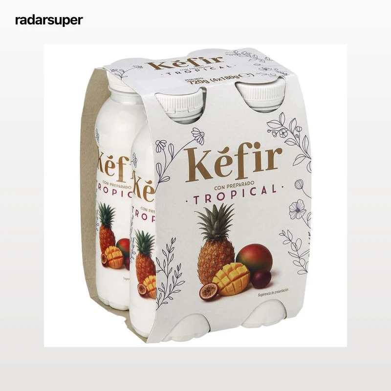Kefir líquido tropical pack 4