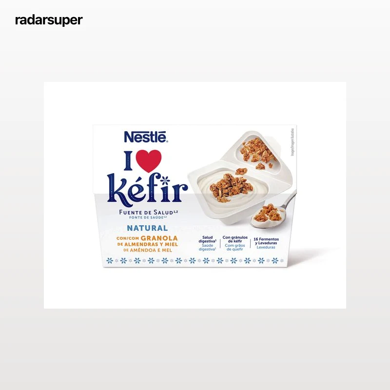 KEFIR NESTLÉ NATURAL COM GRANOLA 2X125G