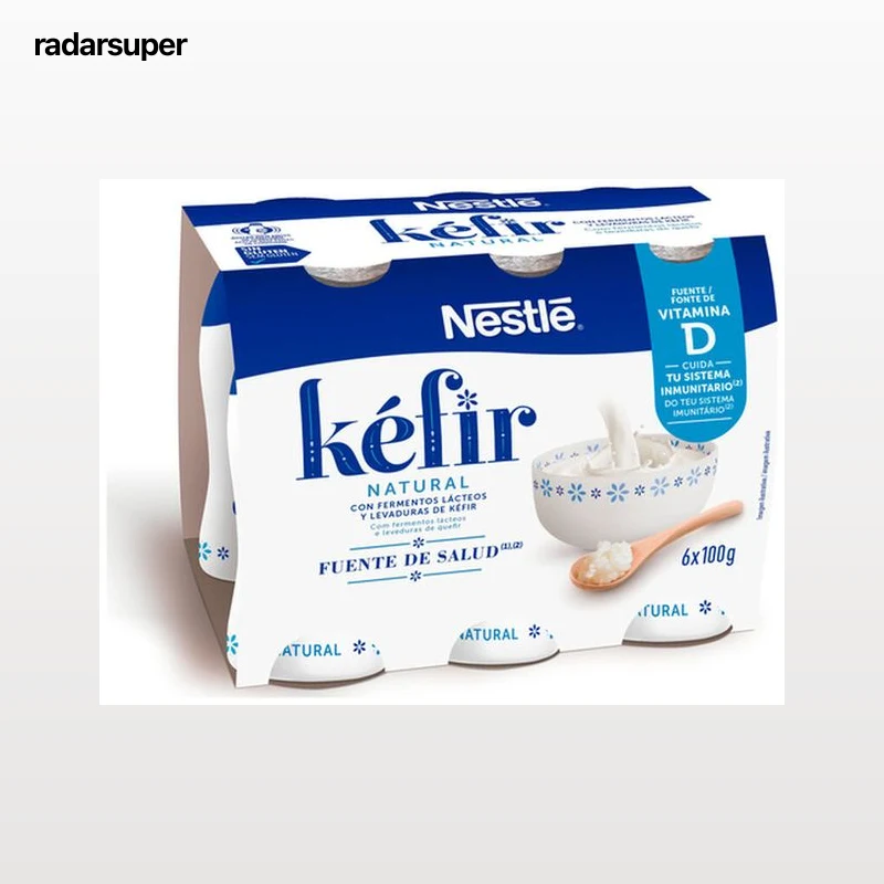 Kéfir Nestlé pack 6 natural