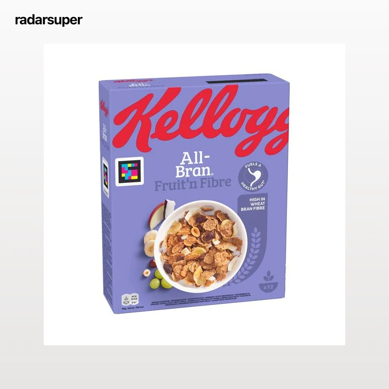 KELLOGG"S All bran Cereales con fruta y fibra  500 g.