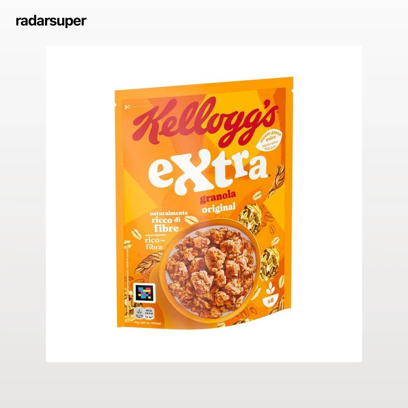 KELLOGG"S EXTRA Cereales granola 375 g.