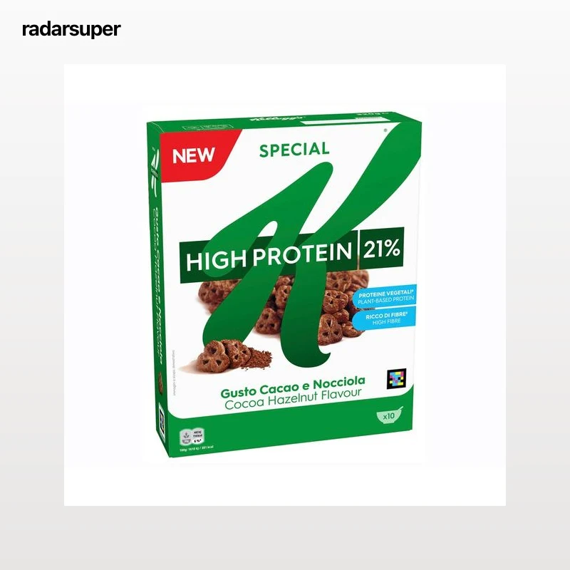 KELLOGG"S Special K Cereales de cacao y nocciola con proteínas 330 g.