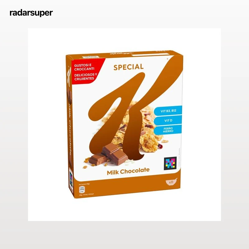 KELLOGG"S SPECIAL K Cereales de chocolate con leche 335 gr.