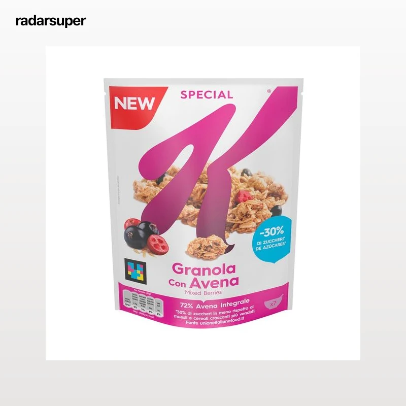 KELLOGG´S SPECIAL K Cereales granola con avena y frutos rojos 320 g.