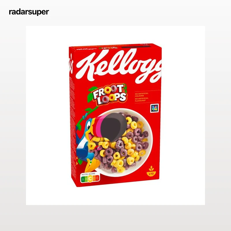 KELLOGG"S Unicorn froot Loops Cereales 375 g.