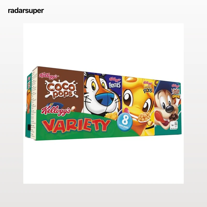 KELLOGG"S VARIETY Cereales surtidos pack 8 cajas de 25 g.