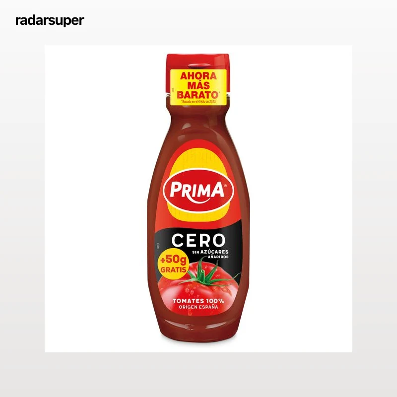 Ketchup cero Prima 510 g