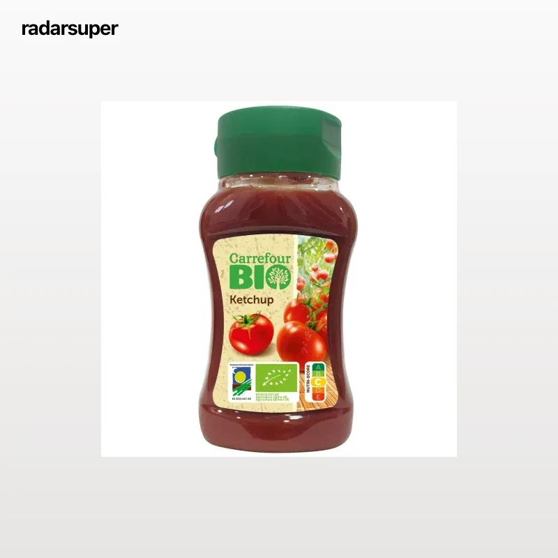 Kétchup ecológico Carrefour Bio 330 g.