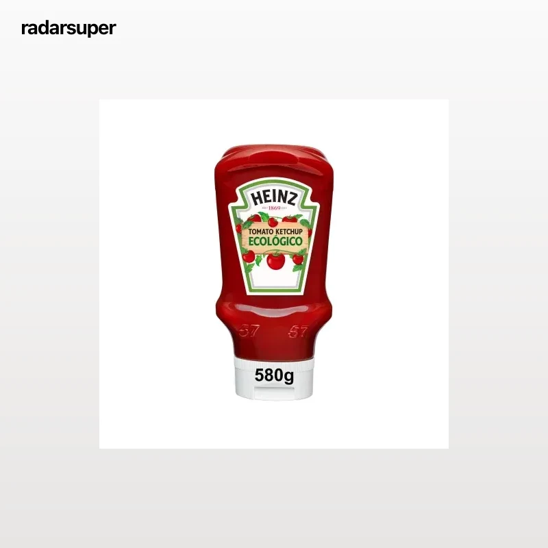 Kétchup ecológico Heinz 580 g.