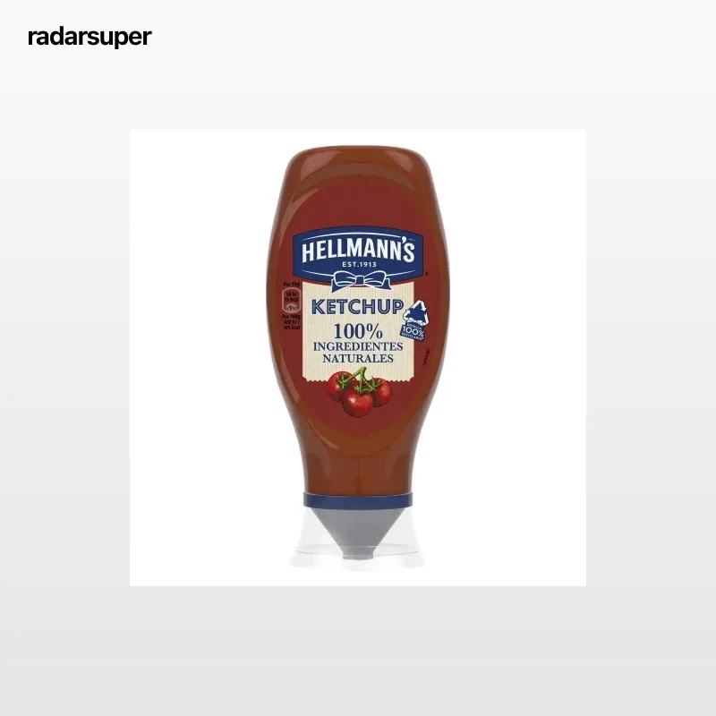 Kétchup Hellmann's sin gluten envase 430 g.