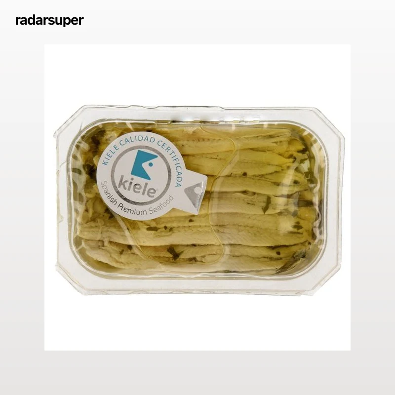 KIELE Filetes de boquerón en vinagre con aceite de oliva KIELE 100 g.