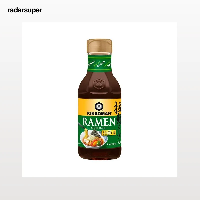 KIKKOMAN Salsa para ramen sabor a Shoyu - 250 ml.