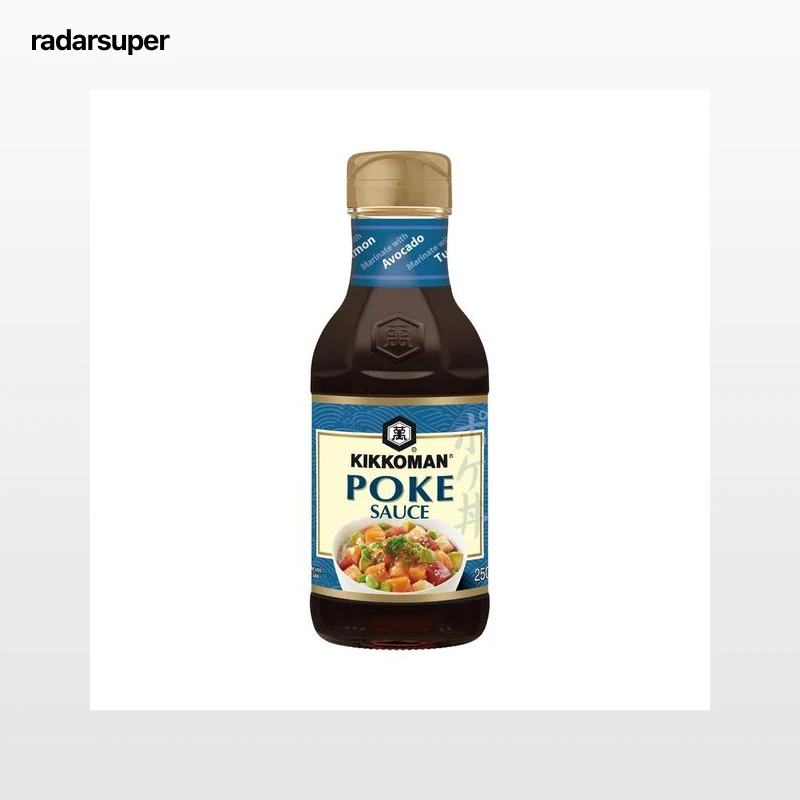 KIKKOMAN Salsa de soja marinada con aguacate 250 ml.