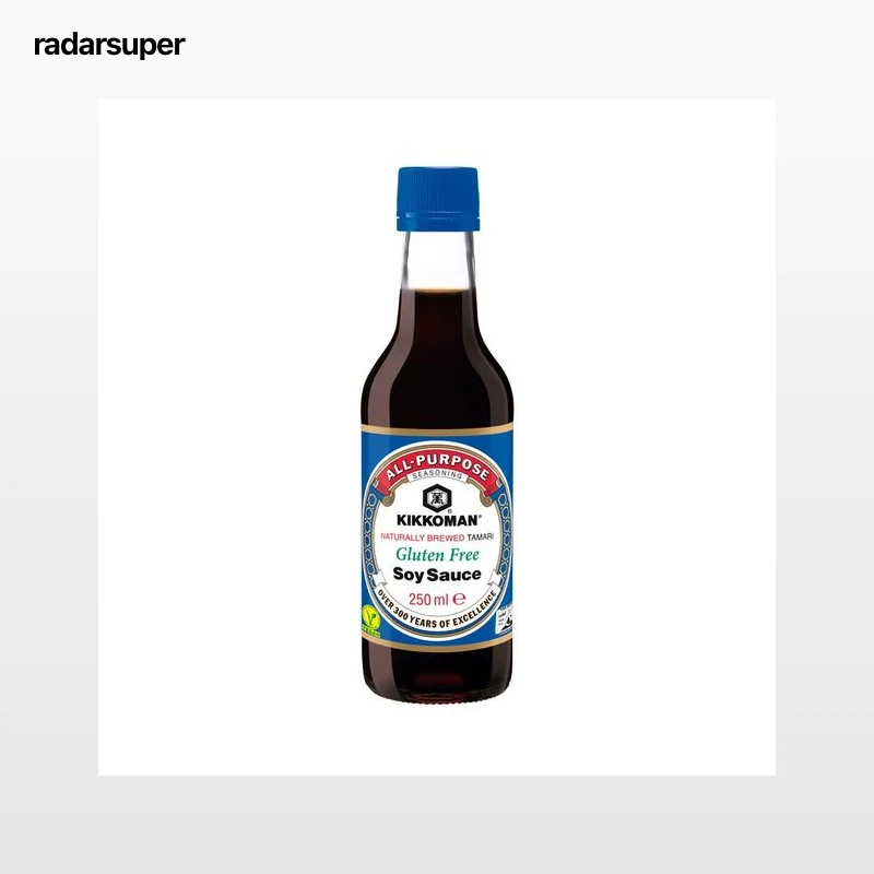 KIKKOMAN Salsa de soja sin gluten frasco de 250 ml.