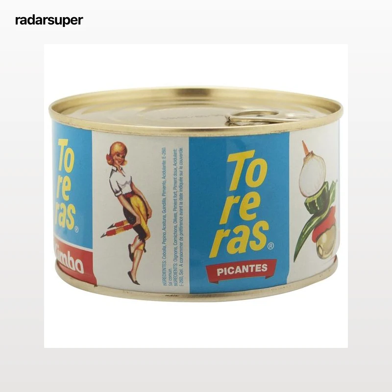 KIMBO Banderillas picantes lata 120 g.