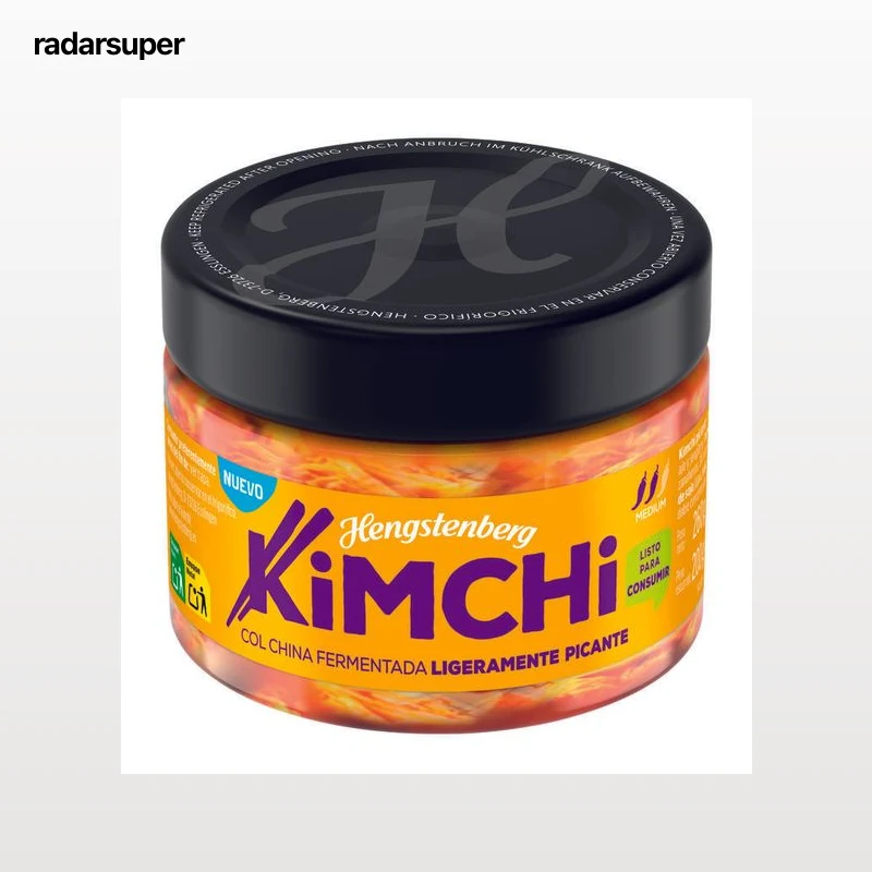 Kimchi col china fermentada ligeramente picante Hengstenberg 200g