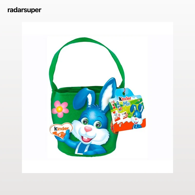 KINDER Bolsita de conejo con surtido 175 g.