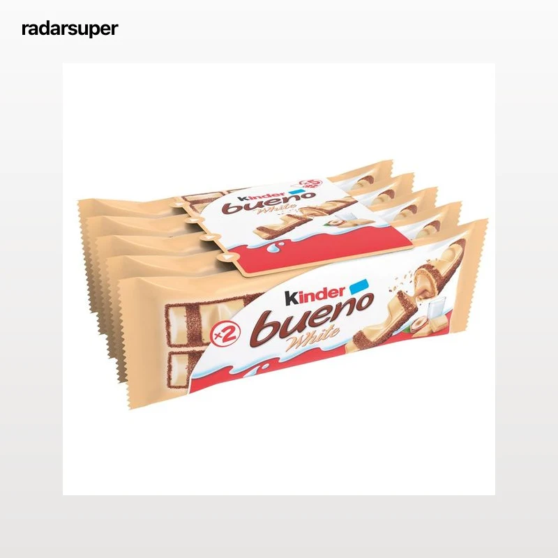 KINDER Bueno White Barrita 2x5 uds. 195 g.