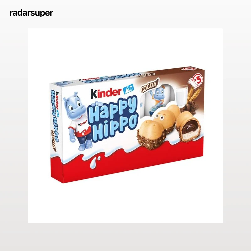 KINDER Happy Hippo 5 uds 103,5 g.