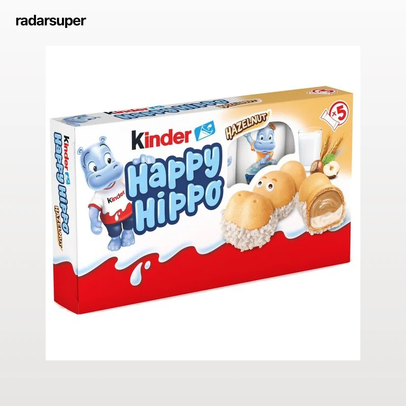 KINDER Happy Hippo 5 uds. 103 g.
