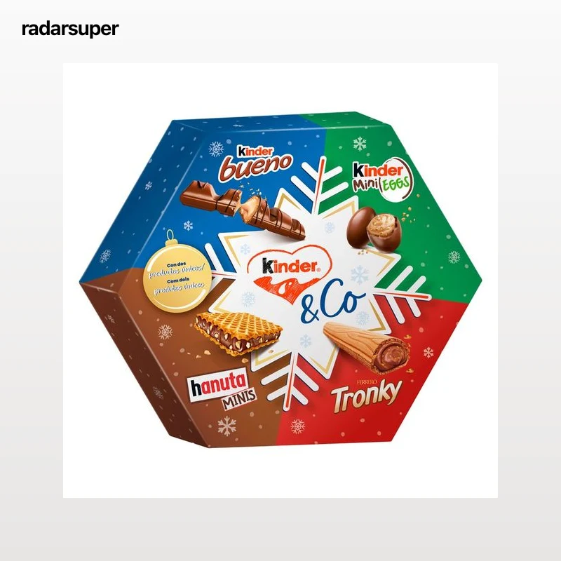 KINDER Hexágono mix 174 g.