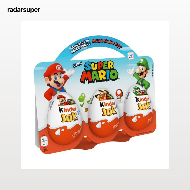 KINDER Joy Huevos de chocolate con sorpresa pack 3 uds. 20 g.